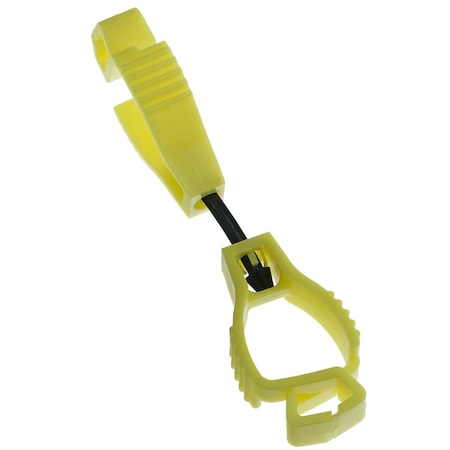 Glove Guard 1940 Dual Small End clip, High Vis Yellow 1940HVYW